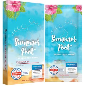 summer foot maske